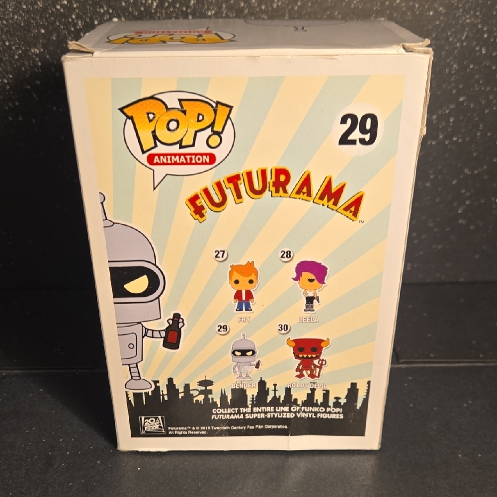 Funko Futurama Bender Vinyl Figure #29 - Picture 3 of 11